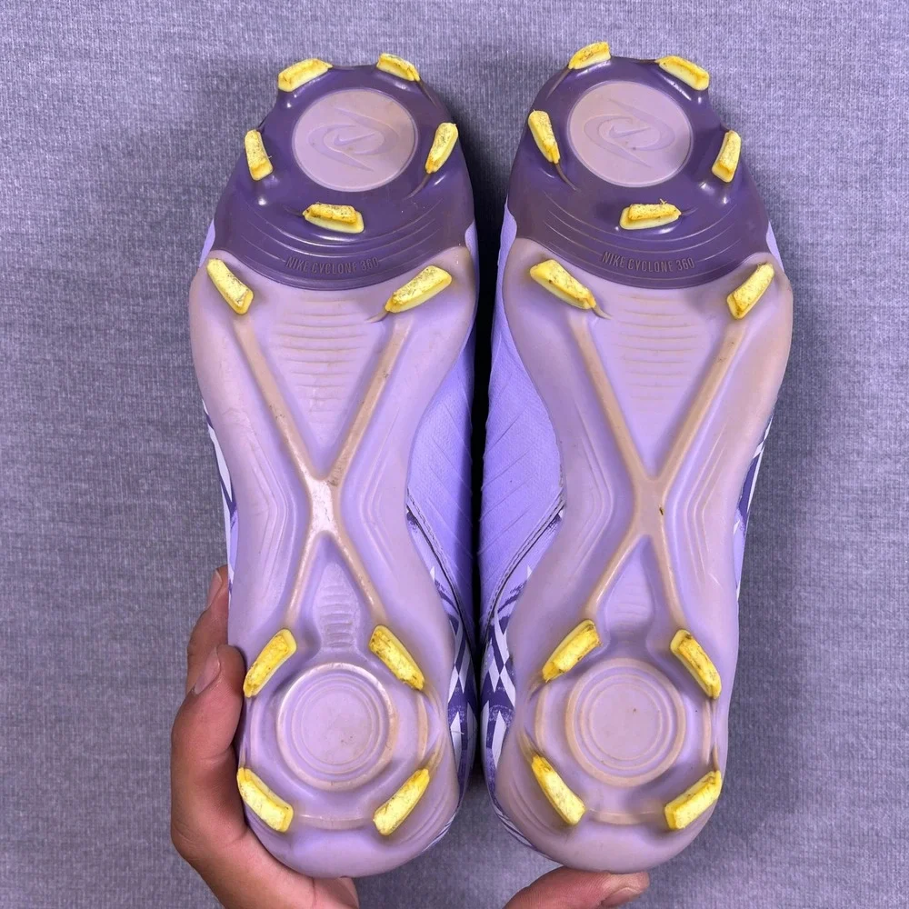 Nike Phantom GX Academy NikeSkin Ground Soccer Cleats Kids 6.5Y Purple HF1598